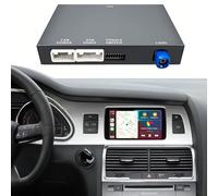 Kit rétrofit Carplay sans fil & Android Auto pour Audi A6/Q7 2009-2015 | Plug & Play Carplay Module pour Audi Système MMI 3G écran OEM 6.5''/7'' avec SWC WiFi Bluetooth GPS Caméra Siri MirrorLink EQ