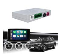 Kit rétrofit Décodeur Carplay sans fil & Android Auto pour Mercedes Benz | Plug & Play Carplay Module pour Benz avec COMAND NTG 4.5/4.7 (2011-2015) écran OEM 5.8"/7" avec SWC WiFi BT GPS Caméra Siri