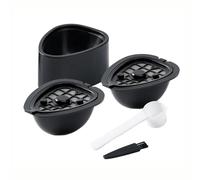 Kit réutilisable pour 9662.62 - Recharge de capsules de filtre à café - Accessoires rechargeables - Pour bureau, maison, café