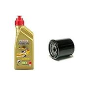 Kit révision 1 huile Castrol 10W40 Power 1 avec filtre à huile pour Piaggio 125 Liberty