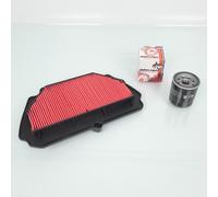 Kit Révision Entretien One Pour Moto Kawasaki 600 Zx-6 R Ninja 2009 À 2015 Neuf