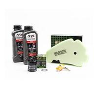 Kit Révision Filtres Bougies pour PIAGGIO Beverly 300 ie Tourer de 2010 à 2011 - IGOL PROPULS SCOOT PERFORMANCE 5W40 2L