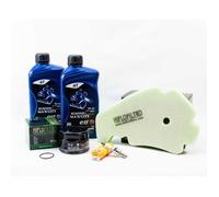 Kit Révision Filtres Bougies pour PIAGGIO MP3 500 LT ie Business de 2011 à 2013 - ELF SCOOTER 4 MAXI CITY 5w40 2L