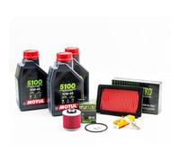 Kit Révision Filtres Bougies pour YAMAHA XT 660 X de 2004 à 2014 - MTL 5100 10W40 3L