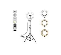 Kit Ring Light Funipica F-531-C1 - Anneau LED 26 cm+Trépied de studio G