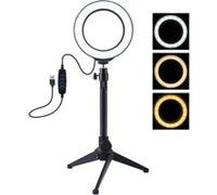 Kit Ring Light 4,7 pouces Anneau Lumière LED 12 cm + Trépied