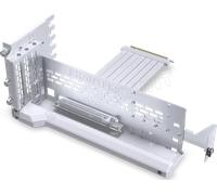 Kit Riser PCIe 5.0 16X Phanteks Premium Gen5 avec support vertical et nappe 22cm (Blanc)