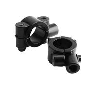 Kit Riser Short Adaptateur De Rétroviseur pour Guidon De Moto Support De Fixation Universel 8 Mm 10 Mm Pinces De Guidon(8MM)