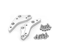 Kit Riser Short Pince Rehaussement Barre Poignée Étendre Le Rehaussement Guidon Reculer pour BMW pour K1600B pour K1600GT pour K1600GTL K 1600 B pour GT pour GTL GA Guidon Rehausseur
