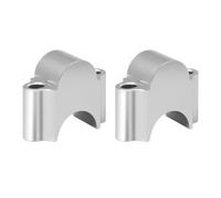 Kit Riser Short Pour Suzuki 1 Paire De Supports De Guidon De Moto, 28 Mm 1 1/8" 22 Mm 7/8" Bride De Guidon(28MM Sliver)