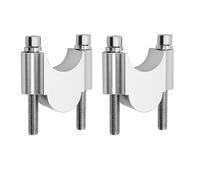 Kit Riser Short pour Suzuki 1 Paire De Supports De Guidon De Moto, 28 Mm 1 1/8" 22 Mm 7/8" Pinces De Guidon(22MM Sliver)