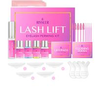 Kit Rissler Lash Lift cil Réhaussement Cils Curling Semi-Permanent Perming Adapté aux Browlift Kit Idéal pour les Salons (Essentiel)