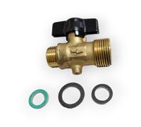 KIT ROBINET A BILLE MALE FERROLI 1/2 3/4 39817490 CHAUDIERE