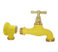 Boutté Kit Robinet de jardin et applique, Jaune