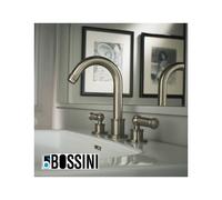 Kit robinet mélangeur avec bec orientable et bonde LIBERTY LINE chrome - BOSSINI Z001302030