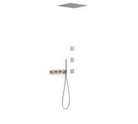 Kit robinet thermostatique encastré à 4 voies B-system pour douche Acier - TRES 30725406AC