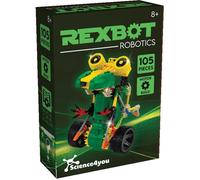 Science4you Robotique Rexbot - Kit Robot à Construire de 106 pièces, Enfants +8 Ans - Monter Un Robot Interactif pour Enfant avec ce Jeux de Construction; Activites Manuelles pour Garçons et Filles