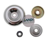 Jardiaffaires Kit rondelles pour renvoi d'angle de débroussailleuse Chinoise 6 cannelures