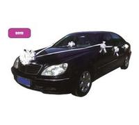 Kit rose de décoration voiture de mariage Multicolore G