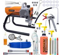 Kit Rosfix Mega comprenant le pistolet à peinture Rosfix Tornado RT1 UltraSpray