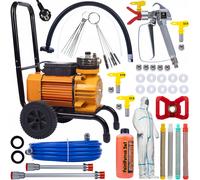 Kit Rosfix Mega : Unité de peinture Rosfix Strong Blue Storm SBS03 3500 W 22 MPa
