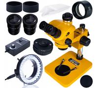 Kit Rosfix ProZoom 50 - Microscope trinoculaire 7-50× 102 mm avec lentille de Ba