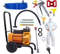 Kit Rosfix : unité de peinture Rosfix Strong Blue Storm SBS03 3500 W 22 MPa 18 L