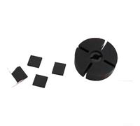 Kit Rotor 1/2 Pouces Chauffe 4 Ailettes Insert | Compatibilité large, pour desa, pour reddy, pour remington, Master, Knipco, installation pour facile, noir