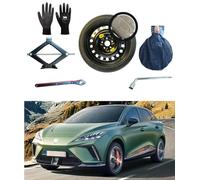 Kit Roue de secours 17" compatible avec MG4 avec Cric, Clé, Gants et Sac 125/80R17