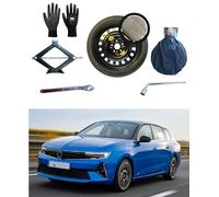 Kit Roue de Secours 17'' compatible avec Opel Astra L avec Cric ants et Sac
