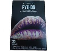 Kit Rouge à Lèvres Métalliques Python 35 Valiant
