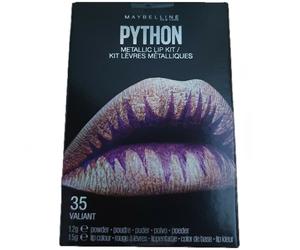 Kit Rouge à Lèvres Métalliques Python 35 Valiant