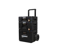 STACKTECH KIT 3 pièces TOUGHBUILT TB-B1S3-B-70R-BEA Coffre de chantier + Grande boite + boite moyenne