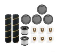 Kit Rouleau Brosse pour Dreame pour z10 Z20 ABS Kit Rouleau(C) | Compatible pour z10 Z20, rotation 360 degrés, atteint les coins, plastique ABS pour robuste, installation outil
