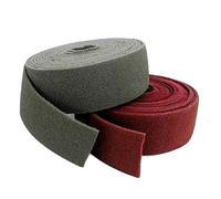 KIT ROULEAUX Éponge ABRASIVE GROSSE ET FIN EN ROULEAU DE 115 X 10 M POUR CARTIAGE PROFESSIONNEL ABRASIF VOITURE MOTO (2 ROULEAUX GRANA FIN, 2 ROULEAUX GROSSES)