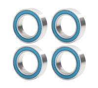 Kit roulement colonne direction Roulements MAX 3802-2RS, 4 Pièces, 15x24x7mm, Double Rangée De Billes Complètes, Réparation Pivot Suspension, À 3802 2RS
