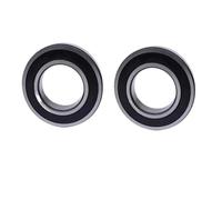Kit roulements et joint d'huile, compatible avec LG, 6205 6206 | Joint d'eau pour lave-linge à tambour, 37 x 66 x 9,5 x 12, 2 roulements 1 joint