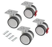 Kit roulettes Bowl 2 avec platine de montage Indeterminé G
