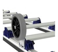 Kit roulettes de toit EVOKLIP 125 mm TUBESCA COMABI - 02453412