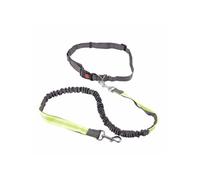 Love Story Kit Running pour chien - Réfléchissant, ceinture 70-120 cm, laisse 100 cm - Gris