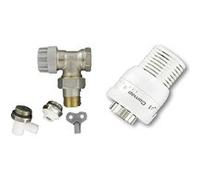 Kit S1 M28 complet thermostatique équerre 1/2'' (15x21)et accessoires G