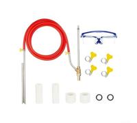 Kit Sablage Humide 5000 PSI pour poussière pour Nettoyeur Kit | pour poussière, eau + pour sable sec, élimine rouille et , incluses, usage extérieur
