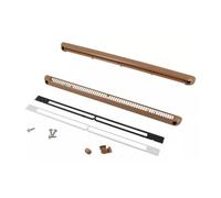 Nicoll Entrée d'air auto-réglable 1EAHFC pour modules 15, 22 et 30 - Bois clair - Kit 4 vis