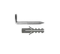 Kit sanitaire Alcayata avec tige d'extension Ø 10 x 50 mm Fixation Chauffe-eau