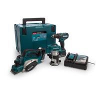 Kit Sans Fil Makita DLX3116TJ 18V LXT 3 Pièces (2 x 5,0Ah Batteries)