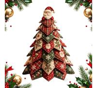 Kit Sapin de Noël en Tissu à Soi-Même Projet De En Relief 3D Superposé Fait