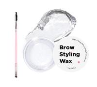 Kit Savon Sourcils - Gel Transparent Pour Lamination, Coiffante | Produit Imperméable Pour Stylisme Des Arcades | 14g De Fixante Tenace, Formule Neutre Et Invisible Pour Effet Brousse, Femme