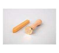 Kit Sceaux Etoile, 2,5cm Ø, Or, 1xtampon, 1 Cire À 12g, Boite 1kit