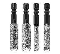 Kit Scie Cloche à Béton | Jeu de Scies à Trous de Durcissement de Poignée Hexagonale | Outils Électriques et Outils à Main pour Bois Métal Marbre Granit Porcelaine Céramique