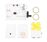 Kit Scientifique de Conversion d'énergie pour l'enseignement de la Physique - Dispositif expérimental en PVC pour l'énergie mécanique, Chimique, éolienne et Lumineuse -